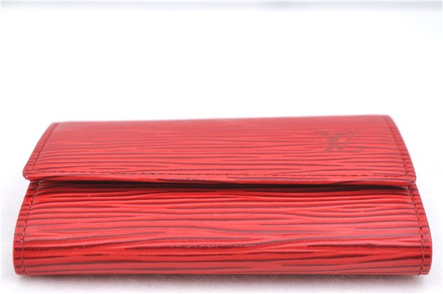Authentic Louis Vuitton Epi Multicles 6 Key Case Red M63817 LV J3581