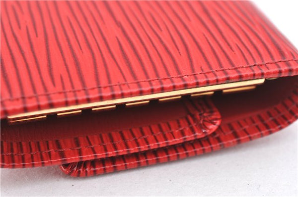 Authentic Louis Vuitton Epi Multicles 6 Key Case Red M63817 LV J3581