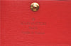 Authentic Louis Vuitton Epi Multicles 6 Key Case Red M63817 LV J3581