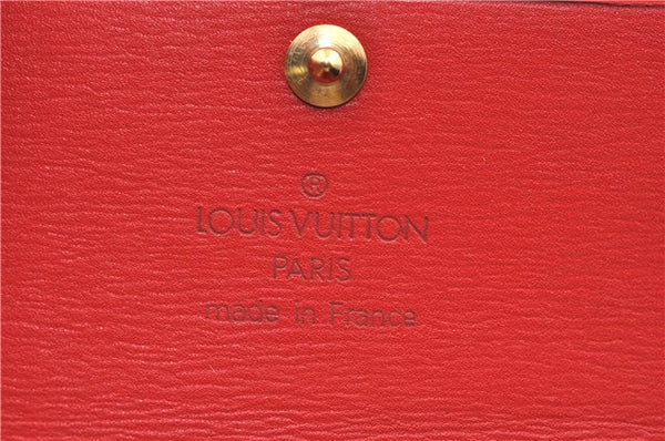 Authentic Louis Vuitton Epi Multicles 6 Key Case Red M63817 LV J3581