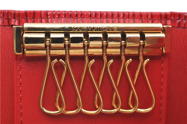 Authentic Louis Vuitton Epi Multicles 6 Key Case Red M63817 LV J3581