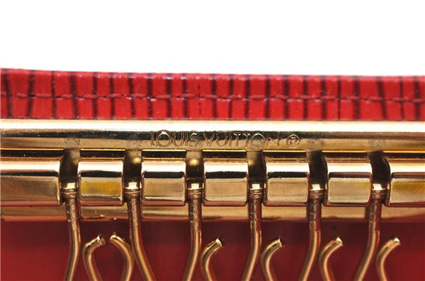 Authentic Louis Vuitton Epi Multicles 6 Key Case Red M63817 LV J3581