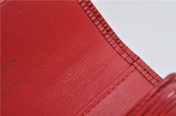 Authentic Louis Vuitton Epi Multicles 6 Key Case Red M63817 LV J3581