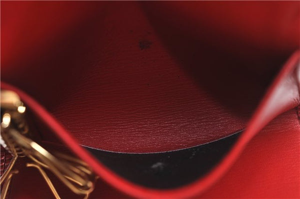 Authentic Louis Vuitton Epi Multicles 6 Key Case Red M63817 LV J3581