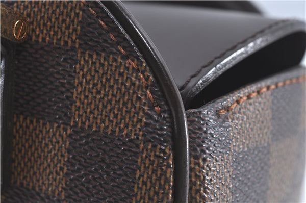 Authentic Louis Vuitton Damier Sarria Seau Hand Bag Purse N51284 LV Box J3588