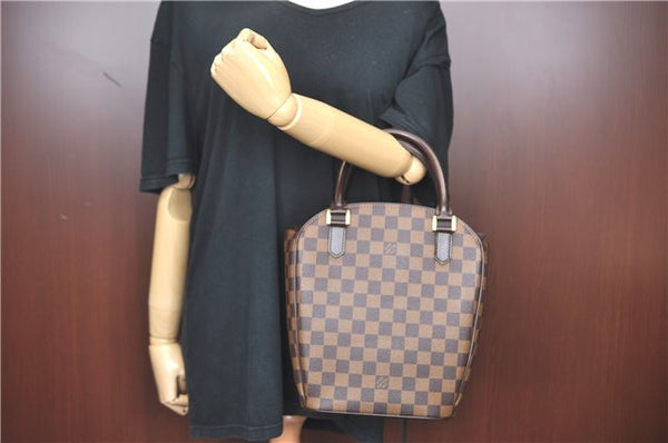 Authentic Louis Vuitton Damier Sarria Seau Hand Bag Purse N51284 LV Box J3588