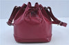 Authentic Louis Vuitton Epi Noe BB Shoulder Cross Bag Wine Red M40844 LV J3590