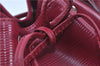 Authentic Louis Vuitton Epi Noe BB Shoulder Cross Bag Wine Red M40844 LV J3590
