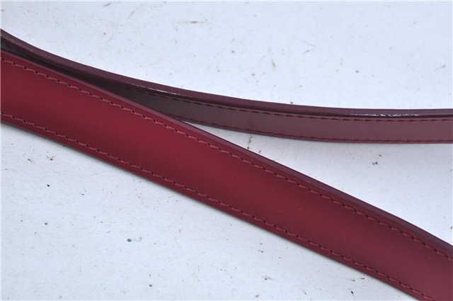 Authentic Louis Vuitton Epi Noe BB Shoulder Cross Bag Wine Red M40844 LV J3590