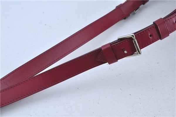 Authentic Louis Vuitton Epi Noe BB Shoulder Cross Bag Wine Red M40844 LV J3590