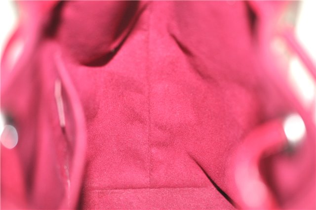 Authentic Louis Vuitton Epi Noe BB Shoulder Cross Bag Wine Red M40844 LV J3590