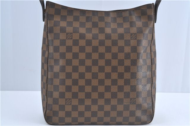 Authentic Louis Vuitton Damier Looping GM Shoulder Tote Bag N51144 LV Box J3591