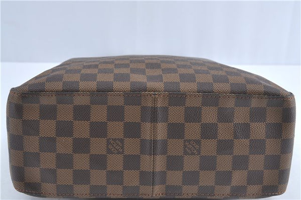 Authentic Louis Vuitton Damier Looping GM Shoulder Tote Bag N51144 LV Box J3591