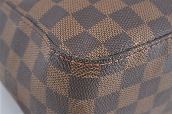 Authentic Louis Vuitton Damier Looping GM Shoulder Tote Bag N51144 LV Box J3591