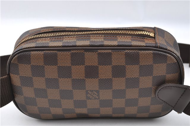 Auth Louis Vuitton Damier Pochette Gange Waist Bag N48048 SP Order LV Box J3593