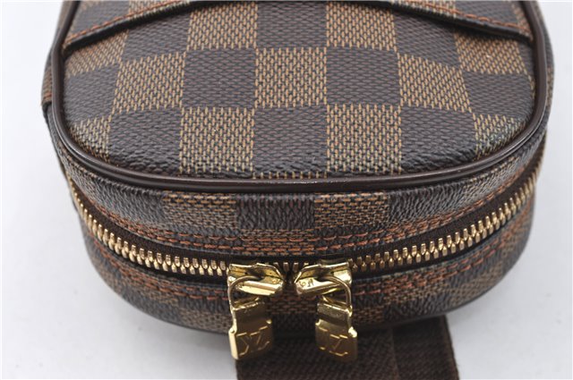 Auth Louis Vuitton Damier Pochette Gange Waist Bag N48048 SP Order LV Box J3593