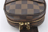 Auth Louis Vuitton Damier Pochette Gange Waist Bag N48048 SP Order LV Box J3593
