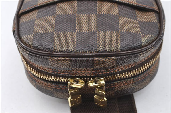 Auth Louis Vuitton Damier Pochette Gange Waist Bag N48048 SP Order LV Box J3593