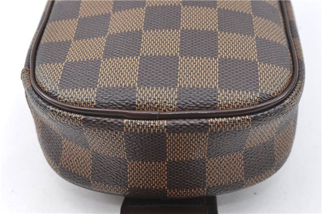 Auth Louis Vuitton Damier Pochette Gange Waist Bag N48048 SP Order LV Box J3593