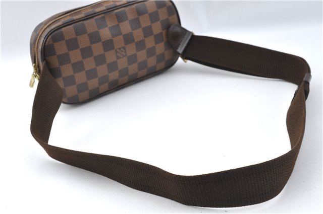 Auth Louis Vuitton Damier Pochette Gange Waist Bag N48048 SP Order LV Box J3593