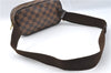 Auth Louis Vuitton Damier Pochette Gange Waist Bag N48048 SP Order LV Box J3593
