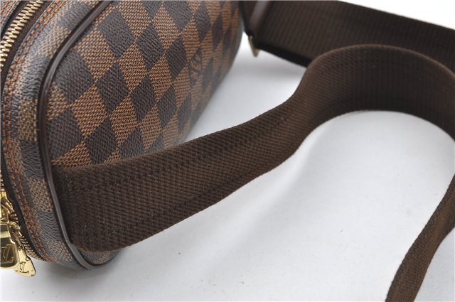 Auth Louis Vuitton Damier Pochette Gange Waist Bag N48048 SP Order LV Box J3593