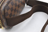Auth Louis Vuitton Damier Pochette Gange Waist Bag N48048 SP Order LV Box J3593