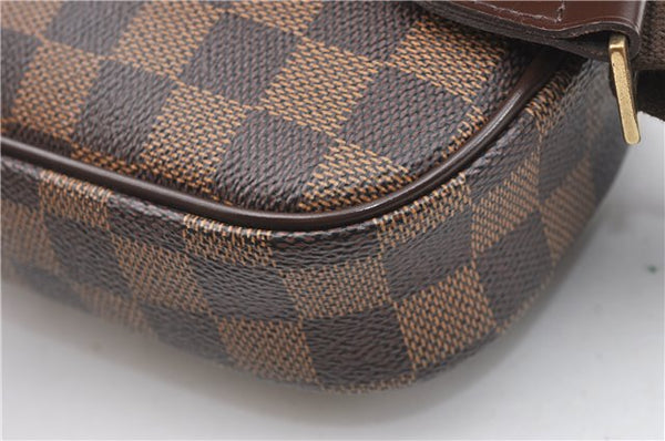 Auth Louis Vuitton Damier Pochette Gange Waist Bag N48048 SP Order LV Box J3593