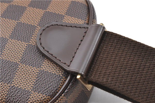 Auth Louis Vuitton Damier Pochette Gange Waist Bag N48048 SP Order LV Box J3593