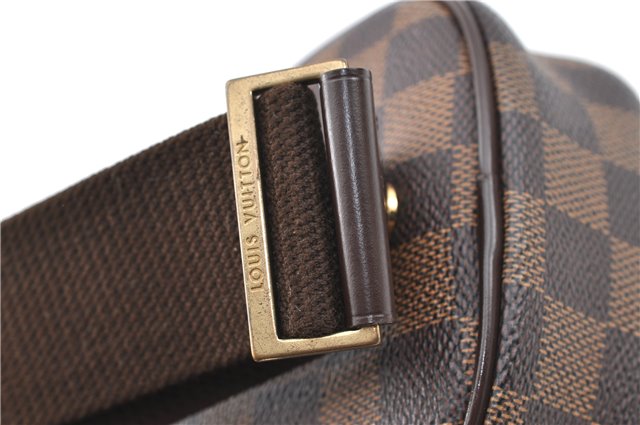 Auth Louis Vuitton Damier Pochette Gange Waist Bag N48048 SP Order LV Box J3593