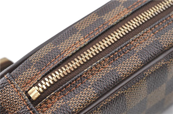 Auth Louis Vuitton Damier Pochette Gange Waist Bag N48048 SP Order LV Box J3593