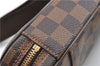 Auth Louis Vuitton Damier Pochette Gange Waist Bag N48048 SP Order LV Box J3593