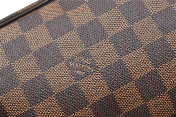 Auth Louis Vuitton Damier Pochette Gange Waist Bag N48048 SP Order LV Box J3593