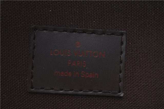 Auth Louis Vuitton Damier Pochette Gange Waist Bag N48048 SP Order LV Box J3593