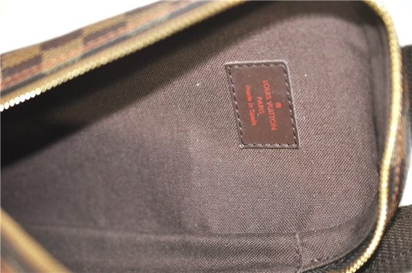 Auth Louis Vuitton Damier Pochette Gange Waist Bag N48048 SP Order LV Box J3593