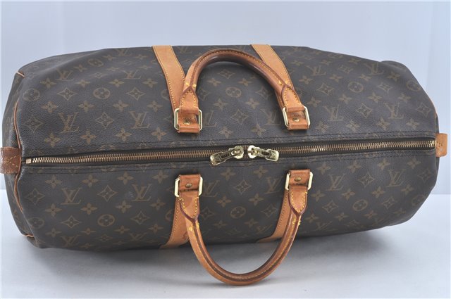 Authentic Louis Vuitton Monogram Keepall 50 Travel Boston Bag M41426 LV J3595