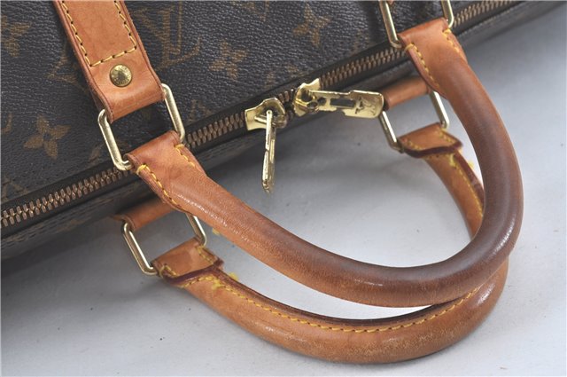 Authentic Louis Vuitton Monogram Keepall 50 Travel Boston Bag M41426 LV J3595