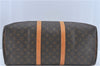 Authentic Louis Vuitton Monogram Keepall 50 Travel Boston Bag M41426 LV J3595