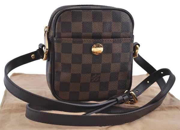Authentic Louis Vuitton Damier Rift Shoulder Cross Body Bag N60009 LV J3612