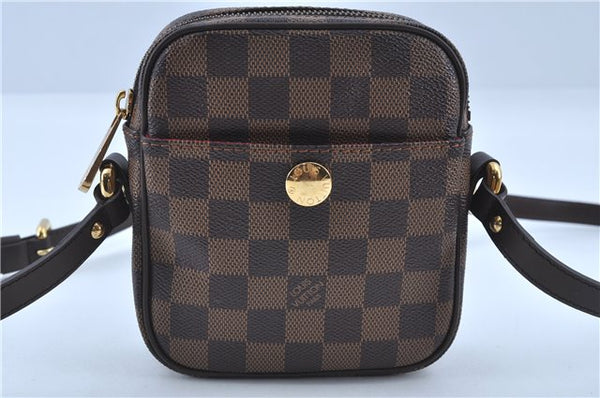 Authentic Louis Vuitton Damier Rift Shoulder Cross Body Bag N60009 LV J3612