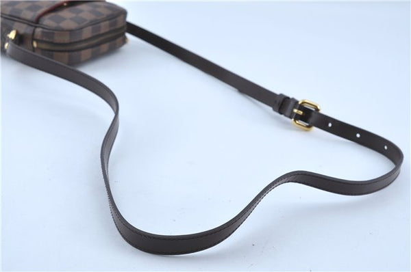 Authentic Louis Vuitton Damier Rift Shoulder Cross Body Bag N60009 LV J3612