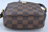 Authentic Louis Vuitton Damier Rift Shoulder Cross Body Bag N60009 LV J3612