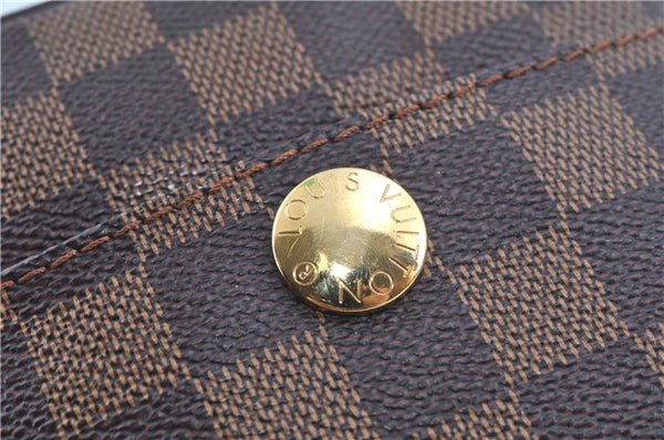 Authentic Louis Vuitton Damier Rift Shoulder Cross Body Bag N60009 LV J3612