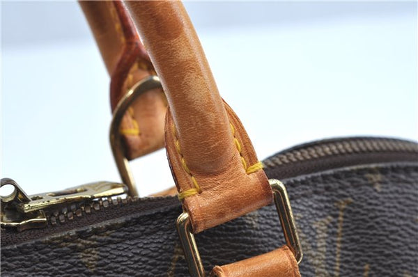 Authentic Louis Vuitton Monogram Alma Hand Bag Purse M51130 LV J3636