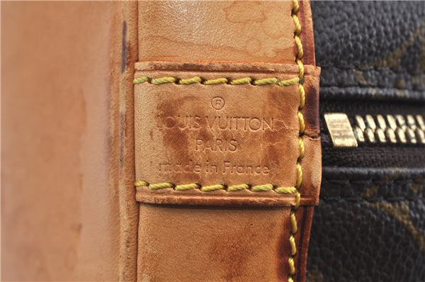 Authentic Louis Vuitton Monogram Alma Hand Bag Purse M51130 LV J3636