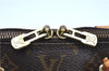Authentic Louis Vuitton Monogram Alma Hand Bag Purse M51130 LV J3636