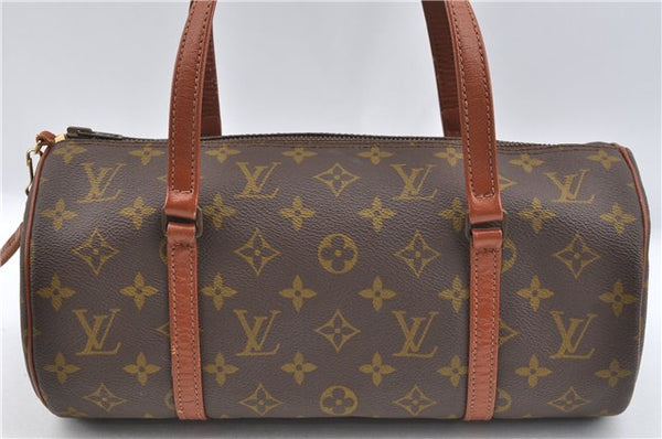 Authentic Louis Vuitton Monogram Papillon 30 Hand Bag Old Model LV J3638