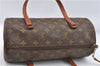 Authentic Louis Vuitton Monogram Papillon 30 Hand Bag Old Model LV J3638