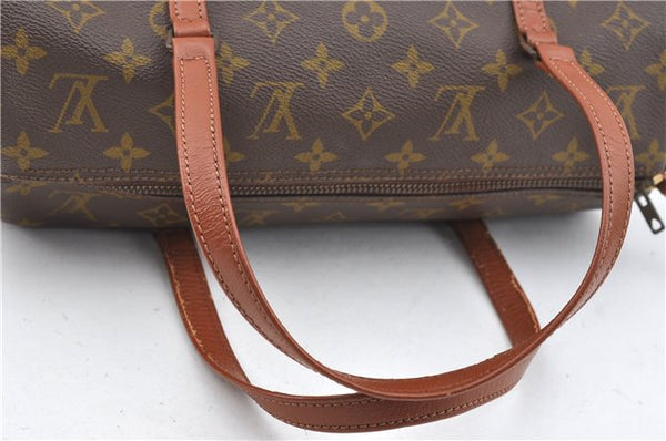 Authentic Louis Vuitton Monogram Papillon 30 Hand Bag Old Model LV J3638