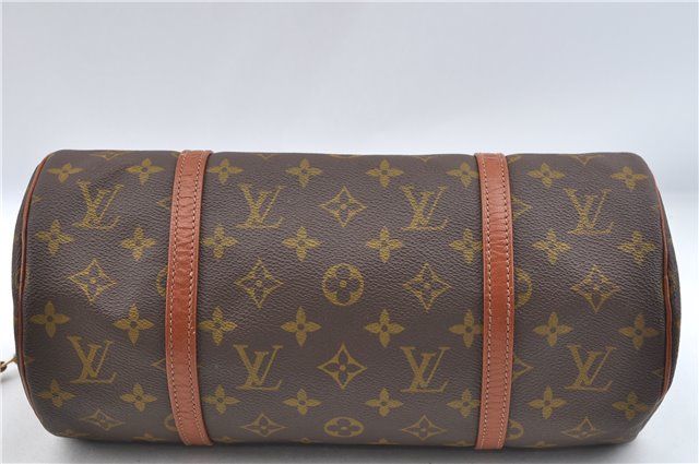 Authentic Louis Vuitton Monogram Papillon 30 Hand Bag Old Model LV J3638